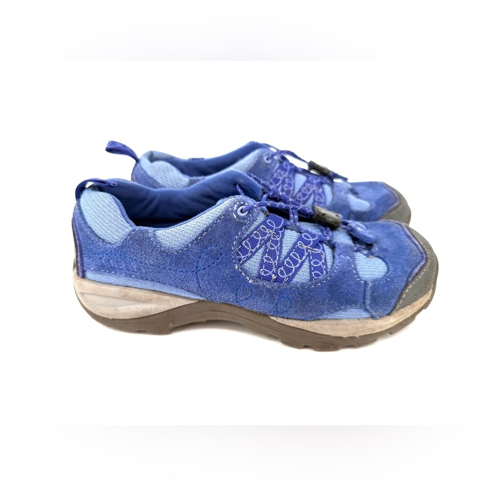 L.L. Bean Blue Sneakers with Suede and Mesh Design